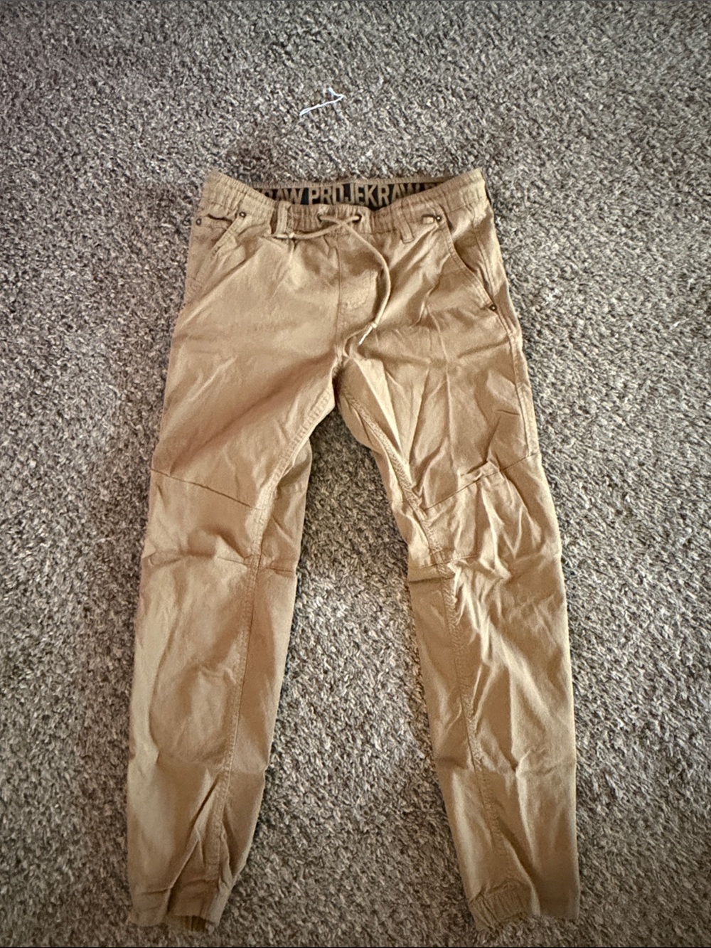 Men’s medium Tan Jogger Pants